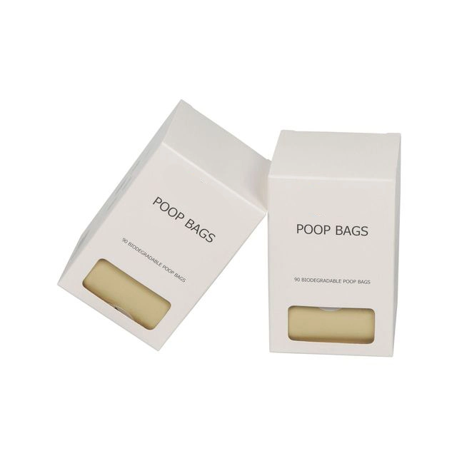 Degradable Cornstarch Pet Dog Waste Bag Poop Dog for Durable Compostable Biodegradable Dog Bags Poop Garbage Bag Rolls