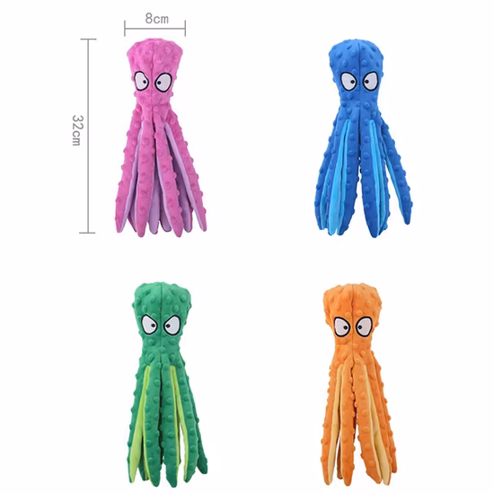 Brinquedos para cães novos da Amazon Tik Tok Brinquedos para animais de estimação de alta qualidade enrugada Recheio de pelúcia para mastigar