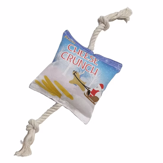 Brinquedos para cães de Natal com barulho para cachorros Brinquedos para mastigar Brinquedos para cães com corda