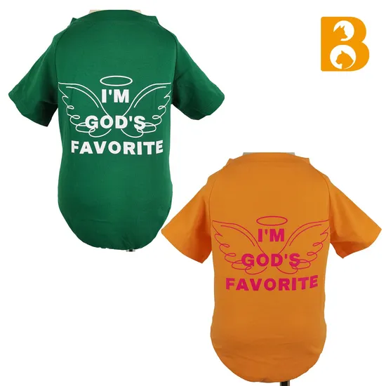 Venda direta do fabricante para primavera e verão estampa de desenhos animados respirável lindo colete para cachorro roupas de luxo para animais de estimação para cachorro pequeno e médio